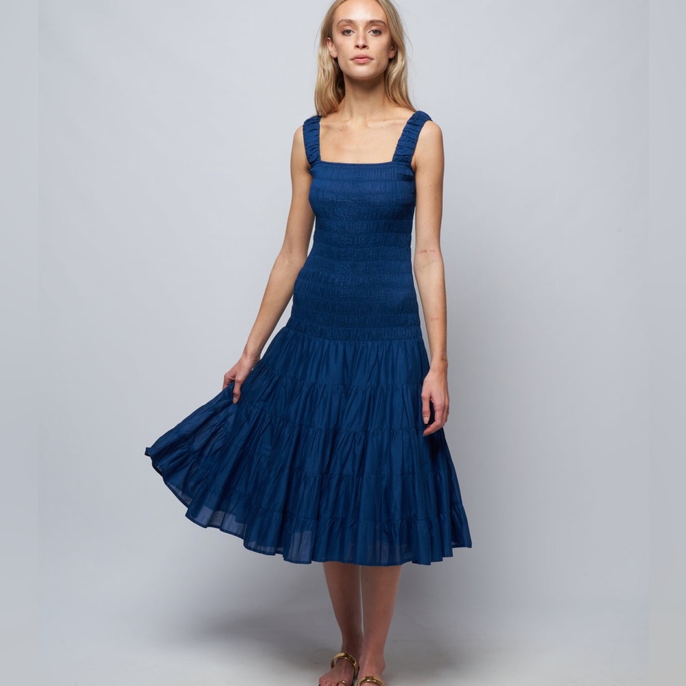 MERLETTE
Women's Freja Dress, Blue,
Perfect for summer days and nights - Picture 3 of 16
